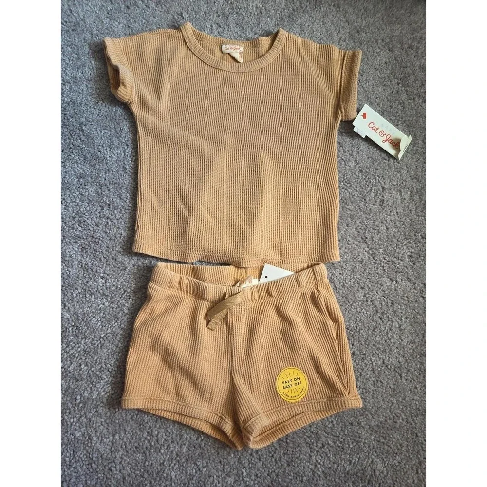 Cat and‎ jack baby boy set 12 mos